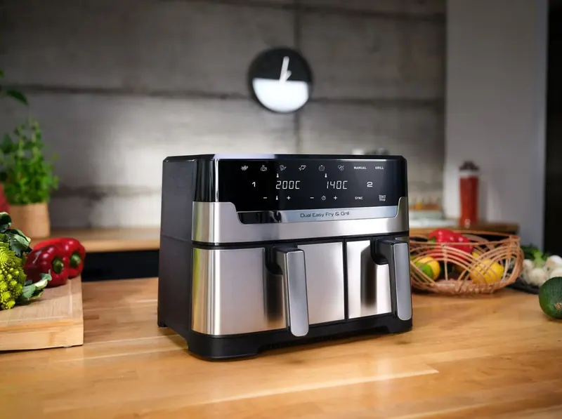 Teplovzdušná fritéza Tefal Dual Easy Fry & Grill – Fotografia 1